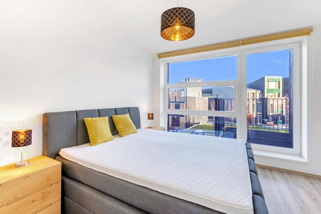 Miky Apartman Klinovec Garden Loučná pod Klínovcem Exterior foto
